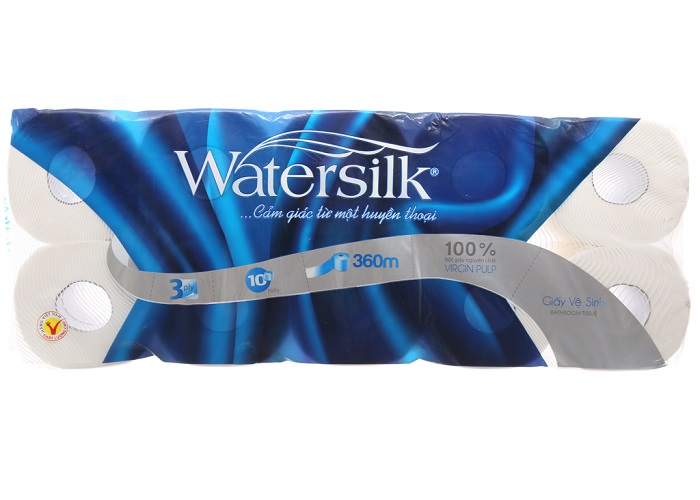 Giấy vệ sinh Watersilk cao cấp