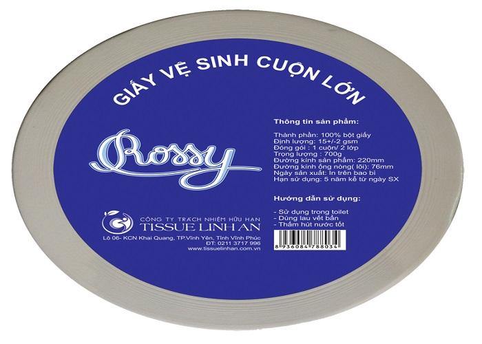 Giấy vệ sinh cao cấp Rossy