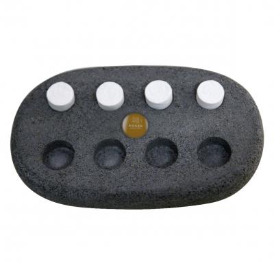 Khay đá đựng khăn nén - Vật dụng sang trọng và tiện dụng